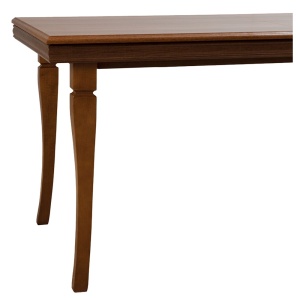 Masa living extensibila VM, Pal melaminat, 8 persoane, 160-203x90x82 cm, Nuc - Img 3