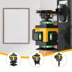 Nivela cu laser verde, profesionala, autonivelare automata, 2 acumulatori - Img 4