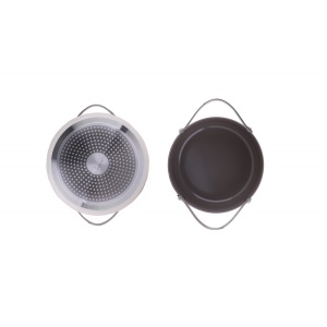 Oala cu capac, diametru 24 cm, 5.2 litri, 5 straturi, invelis antiaderent, ZLN-0873, Zilan - Img 3