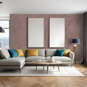 Pachet 1+1, vopsea decorativa, Sweet Brown, interior, 1.8 litri, Magic Efect - Img 2