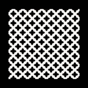Panou decorativ, model Cruce, MAM 6, D-109, 700 x 2100 x 4 mm