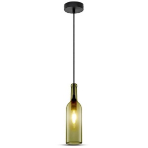 Pendul Sticla fumurie E14 V-TAC