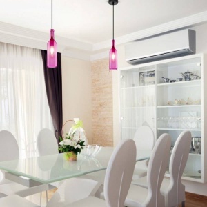 Pendul Sticla magenta E14 V-TAC - Img 3