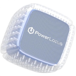 PowerLocus Set Boxa portabila Aero Bluetooth cu microfon wireless Albastru (waterproof) - Img 4