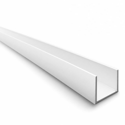 Profil aluminiu U 2,5m