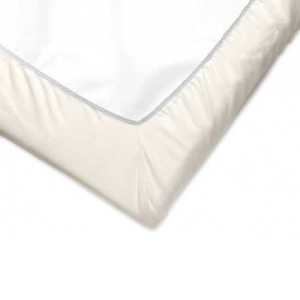 Protectie impermeabila saltea, bumbac, 140x200 cm, interior poliuretan, lavabila la 90 C, alb - Img 2