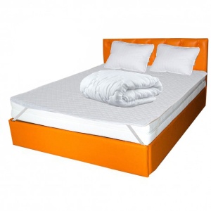 Saltea cu arcuri Ulise Standard Spring Comfort 160x200, plasa arcuri tip Bonell, plus 2 perne plus Husa hipoalergenica plus Pilota iarna microfibra 180x200