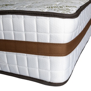 Saltea ortopedica cu arcuri, Lotus Forte Super Ortopedic 140x190x30cm, fermitate mediu spre tare, plasa de arcuri Bonell, fara vara-iarna, banda de aerisire spaceair, Salt Confort - Img 3