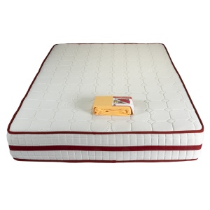Saltea ortopedica cu arcuri, Roza Super Lux Ortopedic 160x190x25cm, fermitate mediu spre tare, plasa de arcuri Bonell, fara vara-iarna, banda de aerisire spaceair, greutate maxima sustinuta 100 kg utilizator, Salt Confort