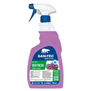 Sanitec, Odorizant de camera, Deo Fresh, Lavanda, 750 ml