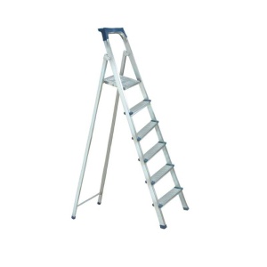 Scara metalica cu 5 trepte si platforma Evotools, 1.85 m