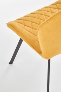 Scaun living HM K360 galben mustar - Img 3