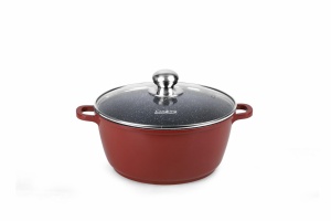 SEMIOALA ALUMINIU+CAPAC 26X12CM, 5.3 L, CALABRIA, COOKING BY HEINNER - Img 1