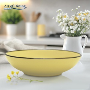 SET 6 FARFURII ADANCI CERAMICA 20 CM, MEDEEA, ART OF DINING - Img 3