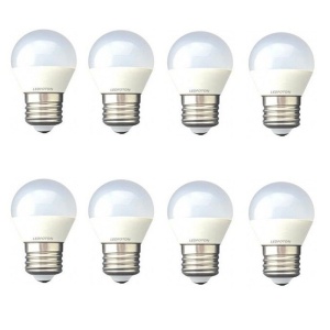 Set 8 Becuri Drimus Led E27 Lumina Calda 4W DLF 3040