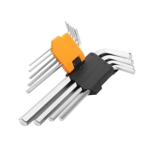 Set 9 piese, chei tip imbus, 1.5 - 10 mm, cap hexagonal, Tolsen