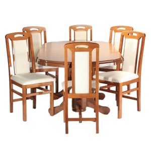 Set masa living SB Nork plus 6 scaune SB Tim cires - Img 2