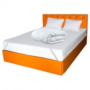 Set Saltea cu arcuri impachetate individual 7 zone de confort, Marte Pocket One 160x200x23cm, husa hipoalergenica, fermitate mediu-soft, Pachet textile Avantaj, 2 perne matlasate 50x70cm lavabile la 60 C, husa antialergica, pilota iarna, densitate 400g m  - Img 2