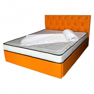 Set Saltea cu spuma, Venus Eco Memory 160x200x17cm, cu spuma poliuretanica, memory foam 2 cm, fermitate mediu spre tare, Saltsib plus husa hipoalergenica, microfibra, lavabila la 95 C
