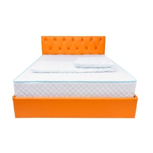 Set Saltea ortopedica, Uranus Standard Spring Comfort 160x200x26cm, plasa de arcuri Bonell, fermitate mediu spre tare, Saltsib plus pilota vara microfibra, lavabila la 95 C, 180x200cm - Img 3