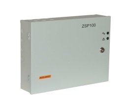 Sursa de alimentare pentru sisteme de detectie incendiu 24V/4A in cutie metalica Merawex ZSP100-4A-07, loc pentru 2 acumulatori, Tensiune de intrare: 100/230VAC, eficienta ridicata sub sarcina si consum redus, comunicare RS-232 / RS-485, rata scazuta de