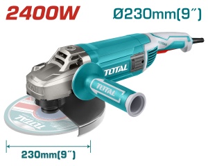 TOTAL - POLIZOR UNGHIULAR - 230MM - 2400W (INDUSTRIAL)