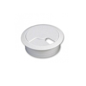 Trecere cablu rotunda D60 Hafele Alb - Img 1