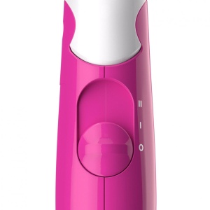 Uscator de par PHILIPS SalonDry Compact BHD003/00 ,1400 W, Pliabil, Alb/Roz, L x A x I (mm) 77x114x220 - Img 4
