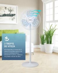 VENTILATOR CU PICIOR HEINNER HSF-M50WH - Img 7