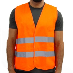 Vesta Reflectorizanta XL Portocalie Unisex – Siguranta si Vizibilitate - Img 2