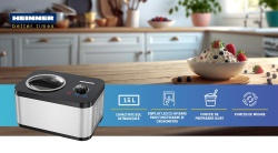 Aparat de făcut înghețată HEINNER SweetFreeze HICM-DW154SSBK - Img 3