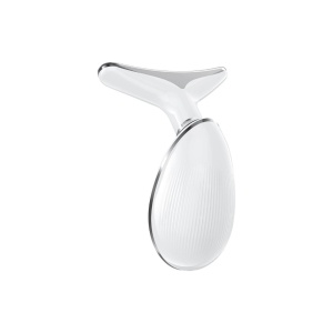 Aparat masaj, pentru gat, vibratii sonice, 600 mAh, XO-FG05, Alb - Img 2