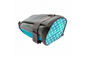 BORSETA SA PEGAS CU SEMNALZARE 30LED, CULOARE LED VERDE ROSU, BATERIE LITIU REINCARCABILA 650MAH, 180X120X110MM, GRI ALBASTRU - Img 1