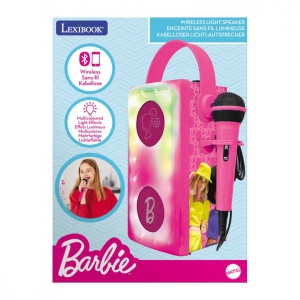 BOXA CU LUMINI&MICROFON FARA FIR, BARBIE - Img 2