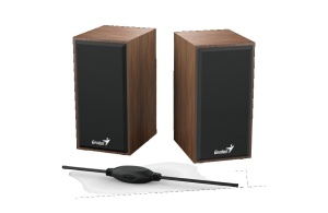 Boxe Genius 2.0 SP-HF180, 6W RMS, USB, Wood - Img 2