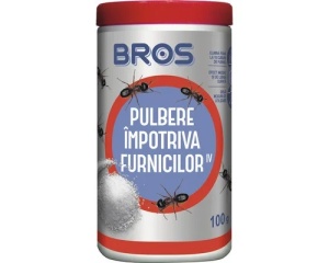 Bros Pulbere Furnici 100gr - Solutie versatila si eficienta pentru combaterea furnicilor