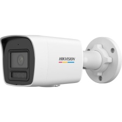Camera de supraveghere IP Bullet 6MP ColorVu 3.0 Hikvision DS-2CD1067G3- LIU(2.8MM), Compresie: 1/2.4" Progressive Scan CMOS, Lentila fixa: 2.8mm, Iluminare min: Lumina alba: 30m, microfon incorporat, Slot card de memorie: microSD/microSDHC/microSDXC