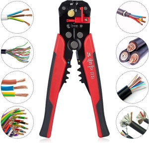 Cleste 5 in 1 pentru electricieni – dezizolare, taiere si sertizare - Img 1