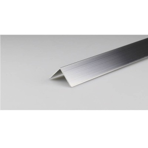Cornier aluminiu 20x20mm 1m aluminiu lucios