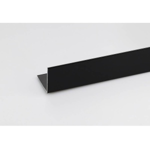 Cornier aluminiu 30x30mm 2m negru lucios