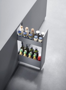 Cos jolly Preciso, corp 200 mm, extractie totala, laterale metalice tip box, finisaj antracit - Img 1