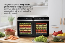 DESHIDRATOR FRUCTE SI LEGUME HEINNER DUALDRY ELITE HFD-KDDB1400BKSS - Img 9