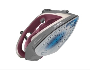 Fier de calcat Tefal Ultragliss Plus FV6840E0, 2800W, jet de abur 260 g/min, abur variabil 0-50 g/min, colector anticalcar, oprire automata, gri/visiniu - Img 2
