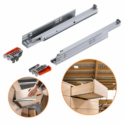 Glisiera Blum tandem 550 mm, blumotion si extractie totala