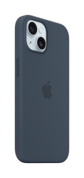 iPhone 15 Silicone Case with MagSafe - Storm Blue - Img 2