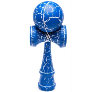 Kendama din lemn, 18 cm, model mozaic, diverse culori