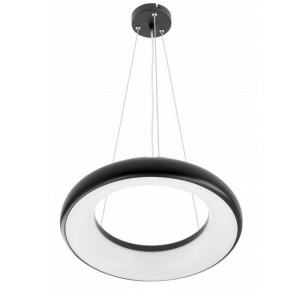 Lustra circulara LED Leon 35W GTV neagra - Img 1