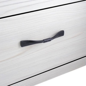 Maner Decor negru mat 128mm