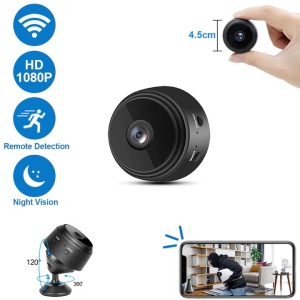 Mini camera wireless, 480MP, Full HD, bluetooth, infrarosu, XO-CR12, Negru - Img 2