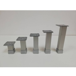 Picior aluminiu Kare 25x25mm h80mm Eroglu